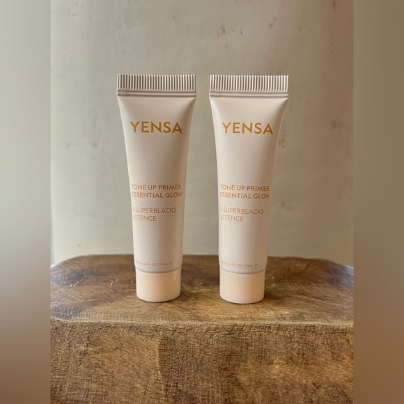Yensa 2 Piece Tone Up Primer Essential Glow 8 Super Blacks Essence Mini 10ml - Picture 1 of 5